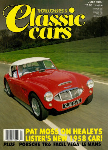 THOROUGHBRED & CLASSIC CARS 1990 JULY - 924, LISTER JAG